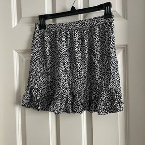 American eagle animal print skirt